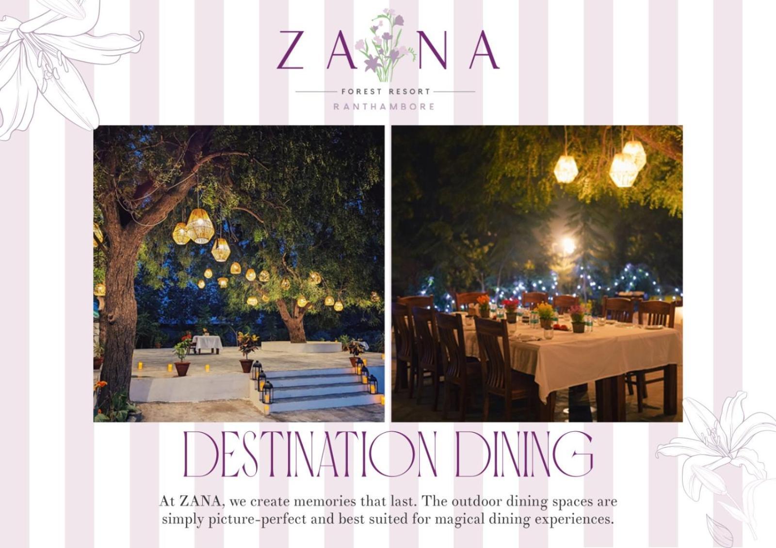 Zana Luxury Forest Resort, Ranthambore Sawai Madhopur Exteriör bild
